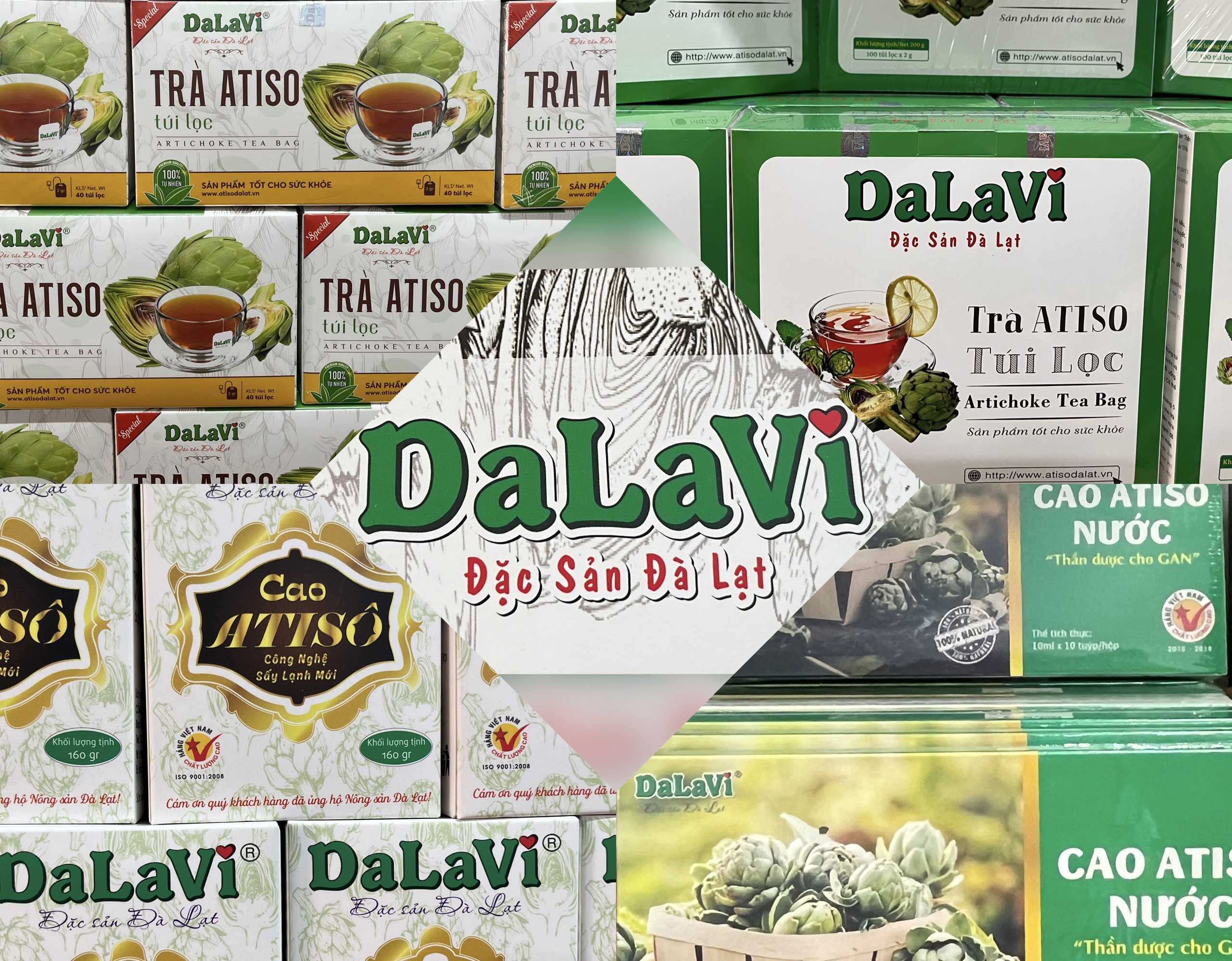 Bo dac san Atiso tai Dalavi