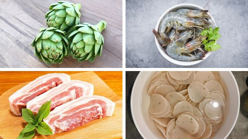 cach lam goi hoa atiso da lat 1