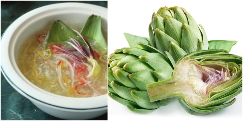 3 món từ Atiso thanh nhiệt, giải độc 3 sup atiso