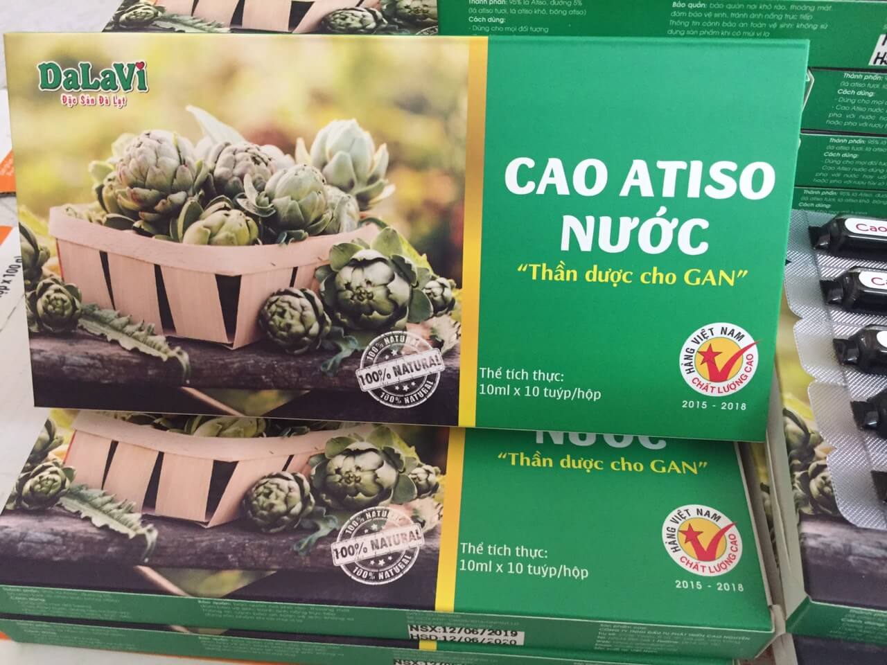 Cao ống atiso Đà Lạt nguyên chất, sỉ và lẻ toàn quốc