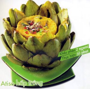 thanh nhiet giai doc voi atiso 2